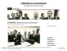 Tablet Screenshot of libertadenmovimiento.wordpress.com