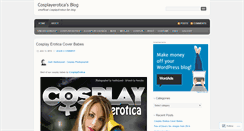 Desktop Screenshot of cosplayerotica.wordpress.com