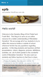 Mobile Screenshot of epfb.wordpress.com