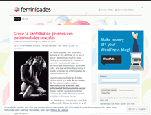 Tablet Screenshot of feminidades.wordpress.com