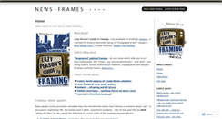 Desktop Screenshot of newsframes.wordpress.com