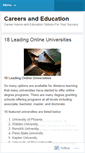 Mobile Screenshot of careerchoices.wordpress.com