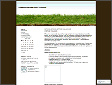 Tablet Screenshot of conrad01px2009.wordpress.com
