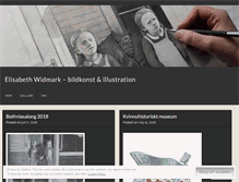 Tablet Screenshot of elisabethwidmark.wordpress.com