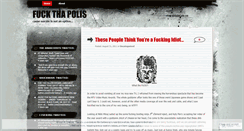 Desktop Screenshot of fuckthapolis.wordpress.com