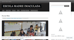 Desktop Screenshot of escolamadreimaculada.wordpress.com