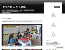 Tablet Screenshot of escolamadreimaculada.wordpress.com