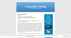 Desktop Screenshot of furiano666.wordpress.com