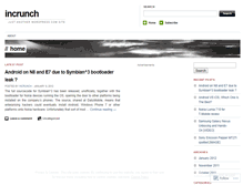 Tablet Screenshot of incrunch.wordpress.com