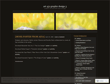 Tablet Screenshot of graphicdesign3.wordpress.com