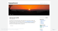 Desktop Screenshot of happypleasuremyblog.wordpress.com