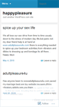 Mobile Screenshot of happypleasuremyblog.wordpress.com