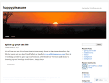 Tablet Screenshot of happypleasuremyblog.wordpress.com