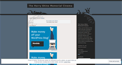 Desktop Screenshot of harryshine.wordpress.com