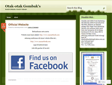 Tablet Screenshot of otakotakgombak.wordpress.com