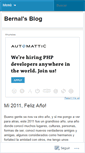 Mobile Screenshot of bernalf.wordpress.com