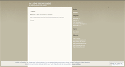 Desktop Screenshot of makineteknolojisi.wordpress.com