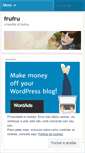 Mobile Screenshot of frufru.wordpress.com