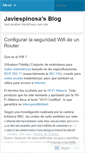 Mobile Screenshot of javiespinosa.wordpress.com