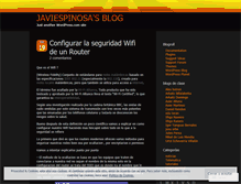 Tablet Screenshot of javiespinosa.wordpress.com