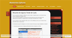 Desktop Screenshot of momentosiphone.wordpress.com