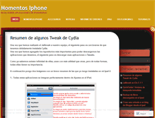 Tablet Screenshot of momentosiphone.wordpress.com