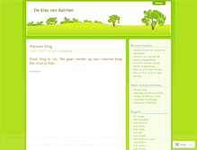 Tablet Screenshot of klaskatrien.wordpress.com