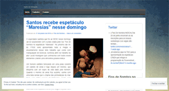 Desktop Screenshot of fiosdesombra.wordpress.com