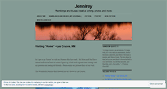 Desktop Screenshot of jennirey.wordpress.com