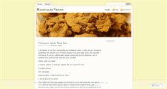 Desktop Screenshot of magicallyvegan.wordpress.com