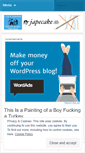 Mobile Screenshot of japecake.wordpress.com