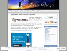 Tablet Screenshot of leiegraca.wordpress.com