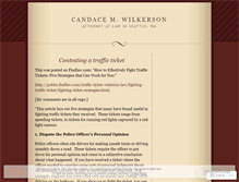 Tablet Screenshot of candacewilkerson.wordpress.com