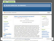 Tablet Screenshot of elblogespecialdemanuel.wordpress.com