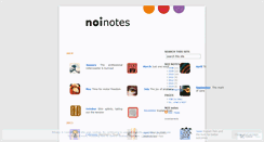 Desktop Screenshot of noinotes.wordpress.com