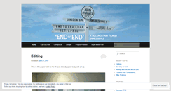 Desktop Screenshot of fromend2end.wordpress.com