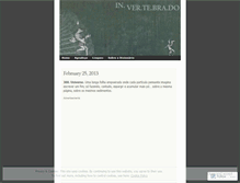 Tablet Screenshot of dicionarioinvertebrado.wordpress.com