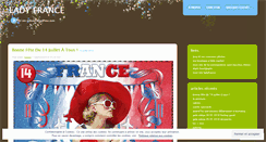 Desktop Screenshot of ladyfrance59.wordpress.com