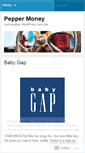 Mobile Screenshot of peppermoney.wordpress.com