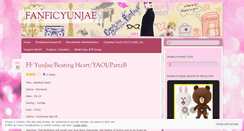 Desktop Screenshot of fanficyunjae.wordpress.com