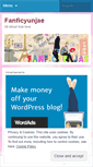 Mobile Screenshot of fanficyunjae.wordpress.com