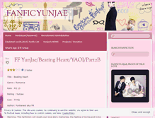 Tablet Screenshot of fanficyunjae.wordpress.com