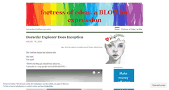 Desktop Screenshot of fortressofeden.wordpress.com