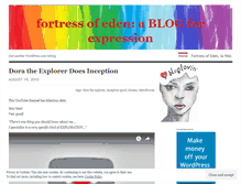 Tablet Screenshot of fortressofeden.wordpress.com