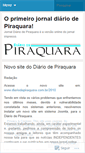 Mobile Screenshot of diariodepiraquara.wordpress.com