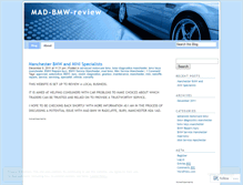 Tablet Screenshot of madbmwreview.wordpress.com