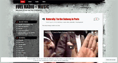 Desktop Screenshot of fuelradio.wordpress.com