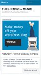 Mobile Screenshot of fuelradio.wordpress.com