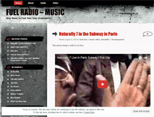 Tablet Screenshot of fuelradio.wordpress.com