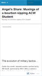 Mobile Screenshot of angelshare.wordpress.com